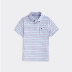 Vineyard Vines colony striped polo boys 6